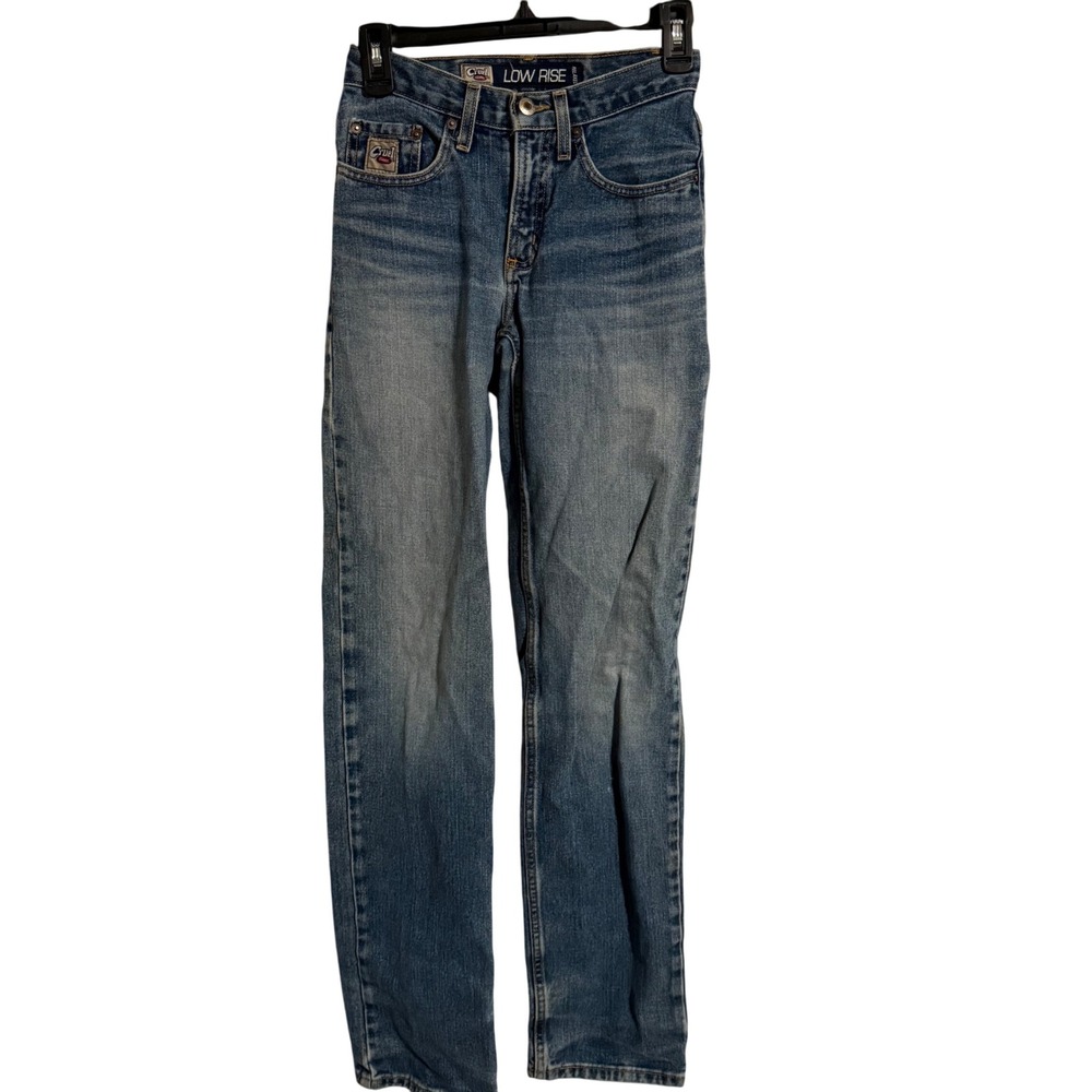 Cruel Girl Relaxed Low Rise Distressed Denim‎ Jeans Medium Wash  Size 0